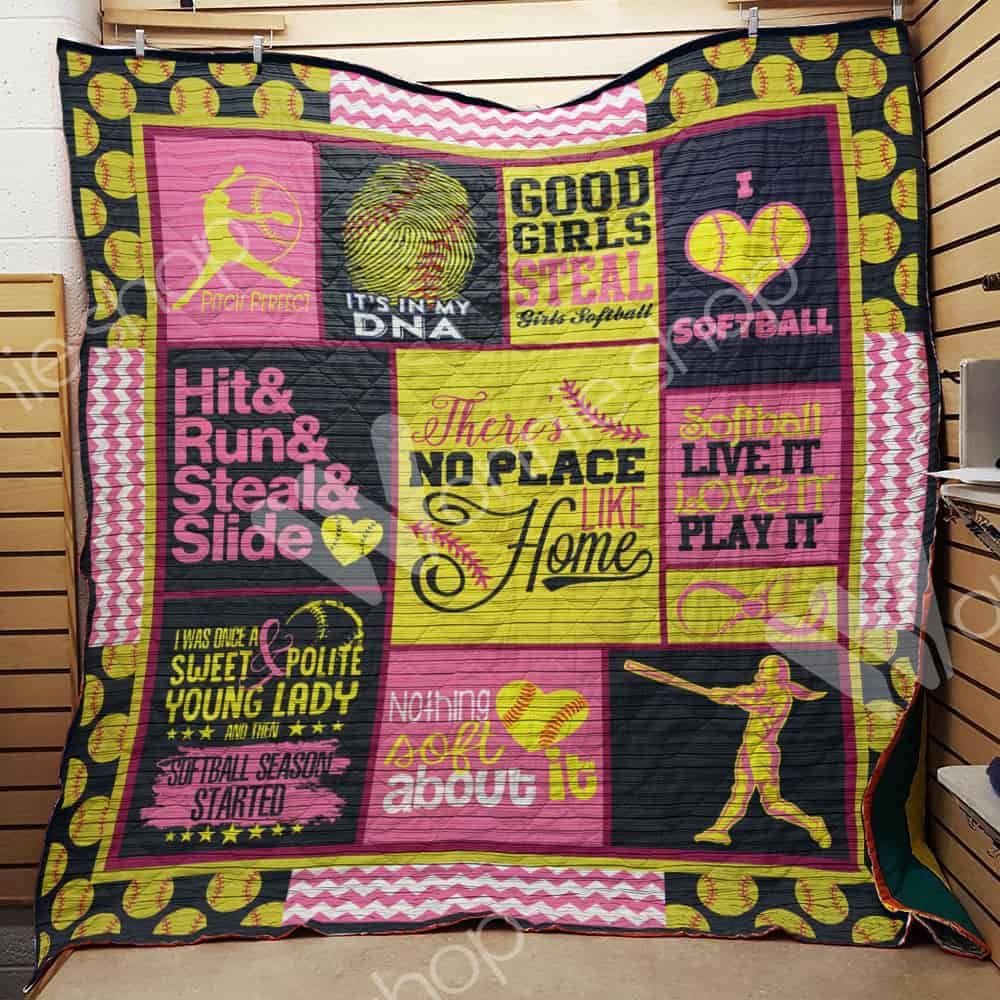 Softball Quilt Blanket DHC0502589TD