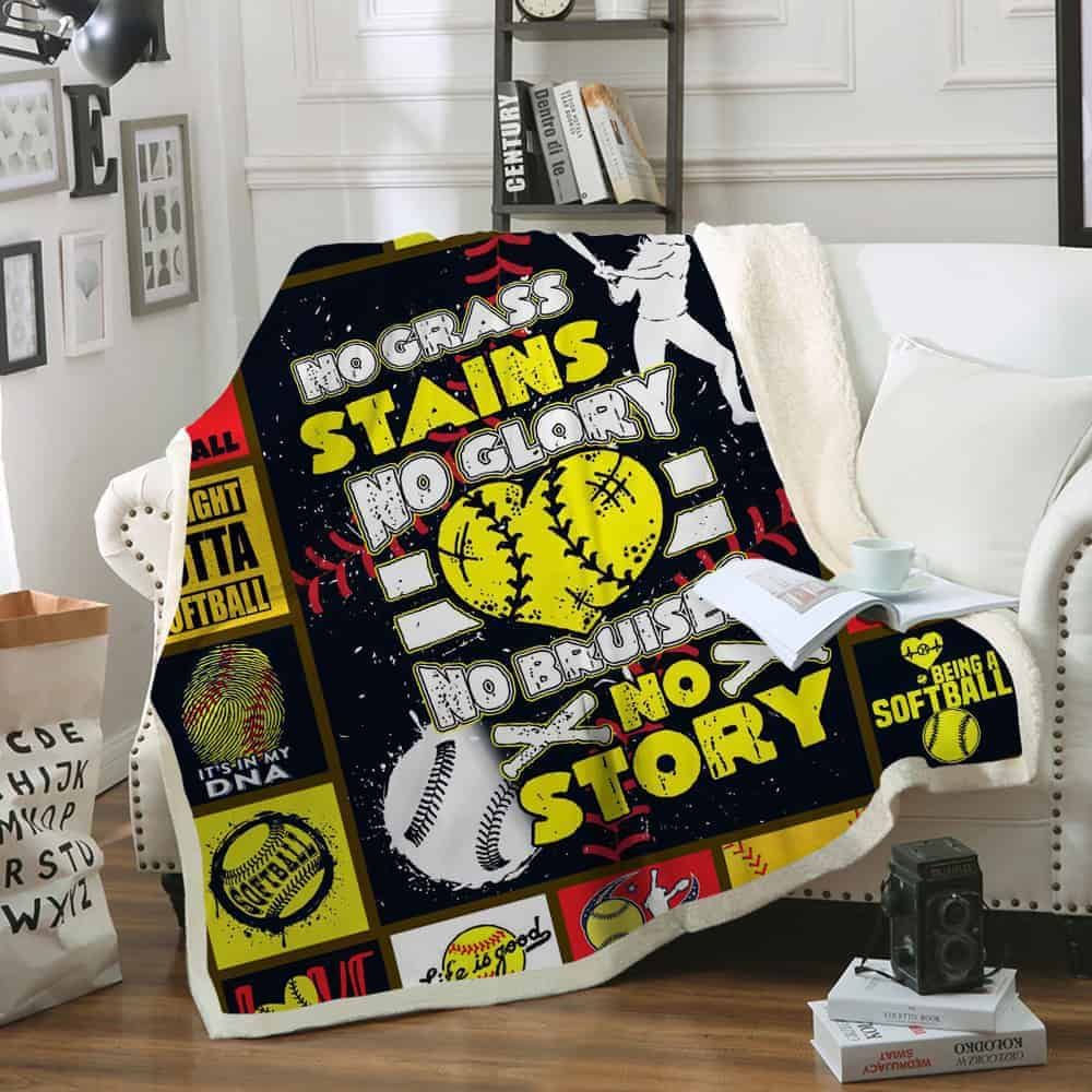 Softball Quilt Blanket DHC0502611TD