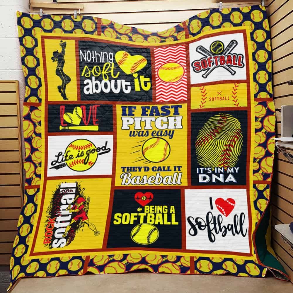Softball Quilt Blanket DHC0502790TD