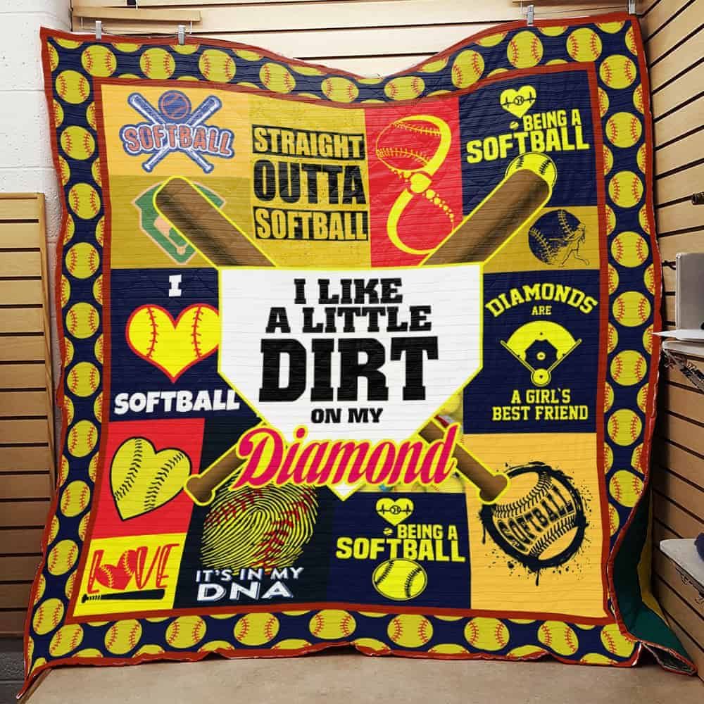 Softball Quilt Blanket DHC0502835TD