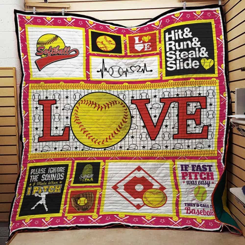 Softball Quilt Blanket DHC0502873TD