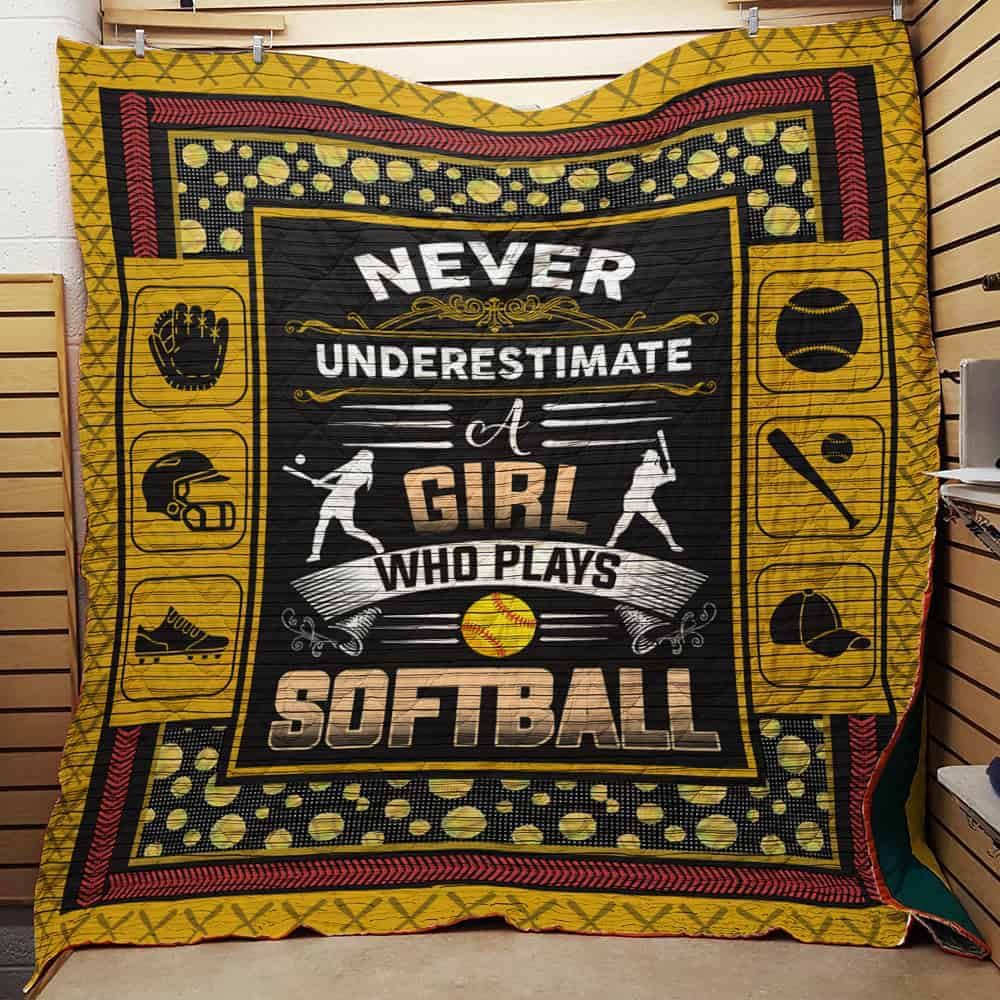 Softball Quilt Blanket DHC0502915TD