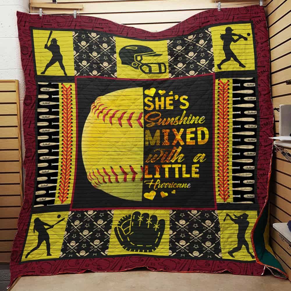 Softball Quilt Blanket DHC0502930TD