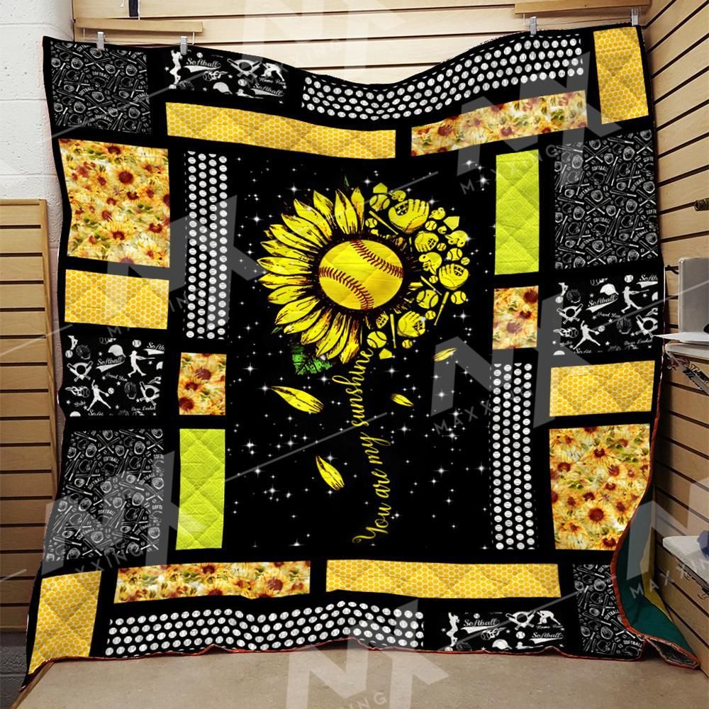 Softball Quilt Blanket DHC0910464VT