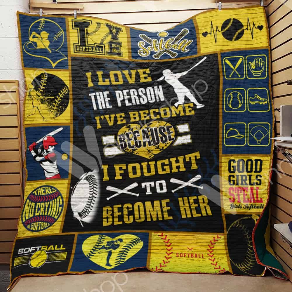 Softball Quilt Blanket DHC1102570TD