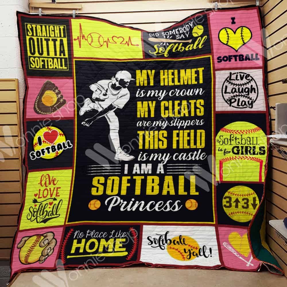 Softball Quilt Blanket DHC1102621TD
