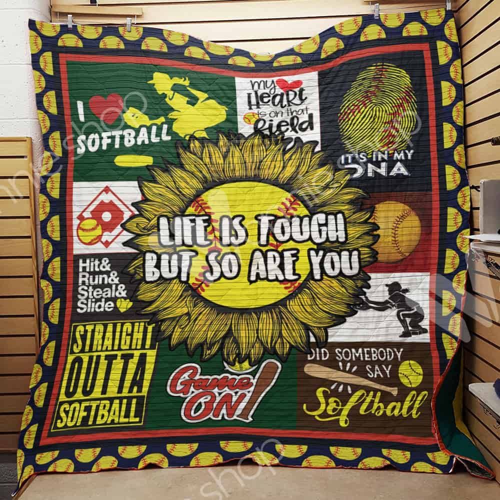 Softball Quilt Blanket DHC1102799TD