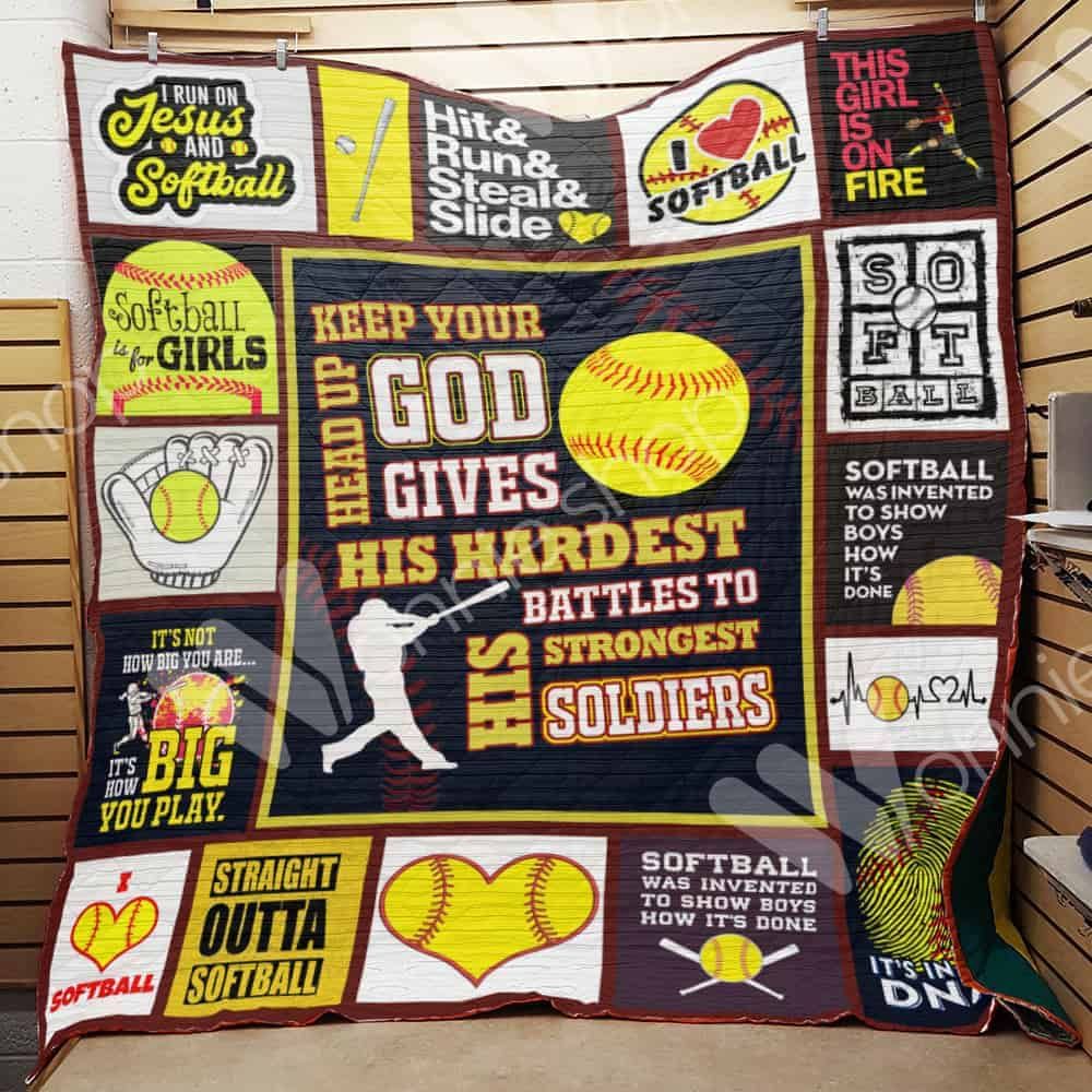 Softball Quilt Blanket DHC1102950TD