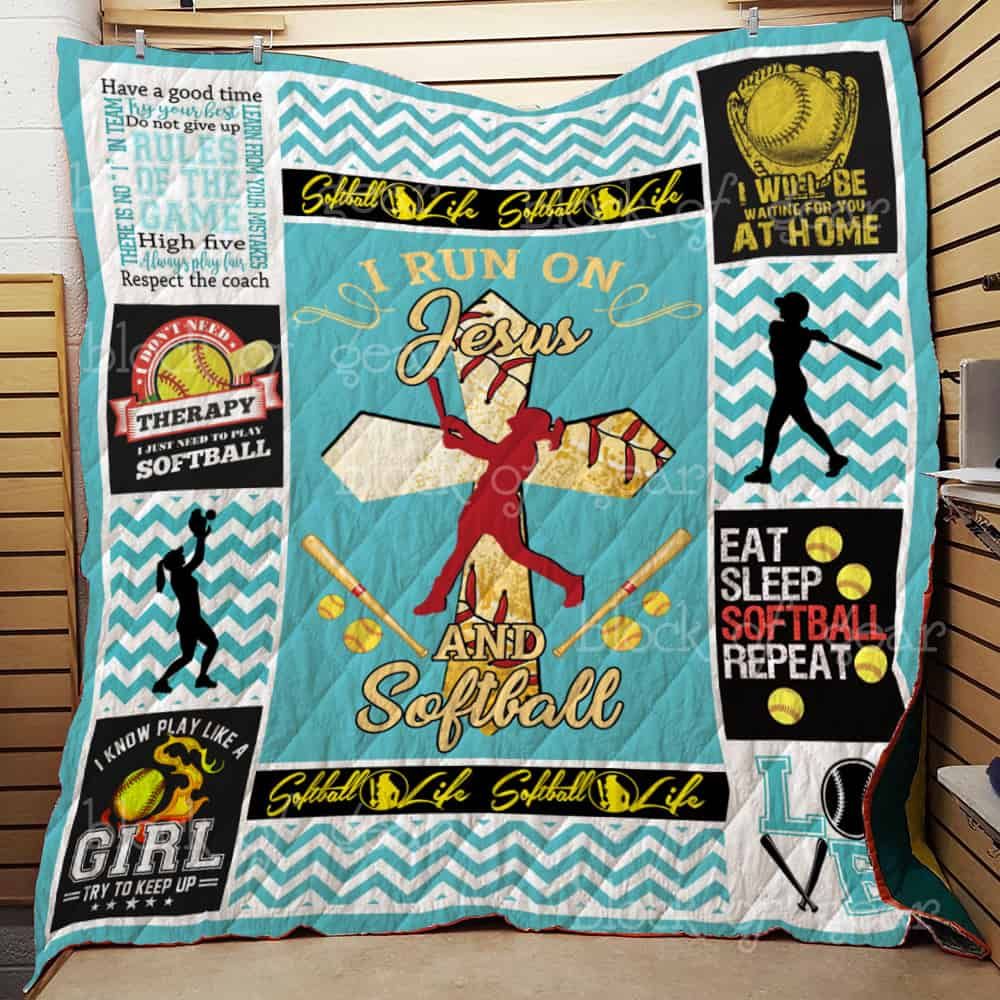 Softball Quilt Th612 Dhc11121608Dd