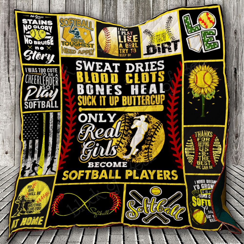 Softball Quilt Thb637 Dhc11121704Dd