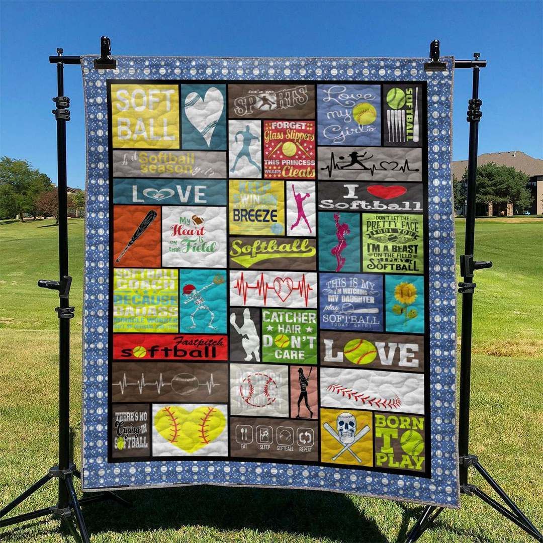 Softball TD2809830 Quilt Blanket