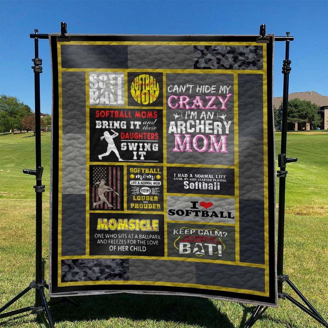 Softball TD2809844 Quilt Blanket