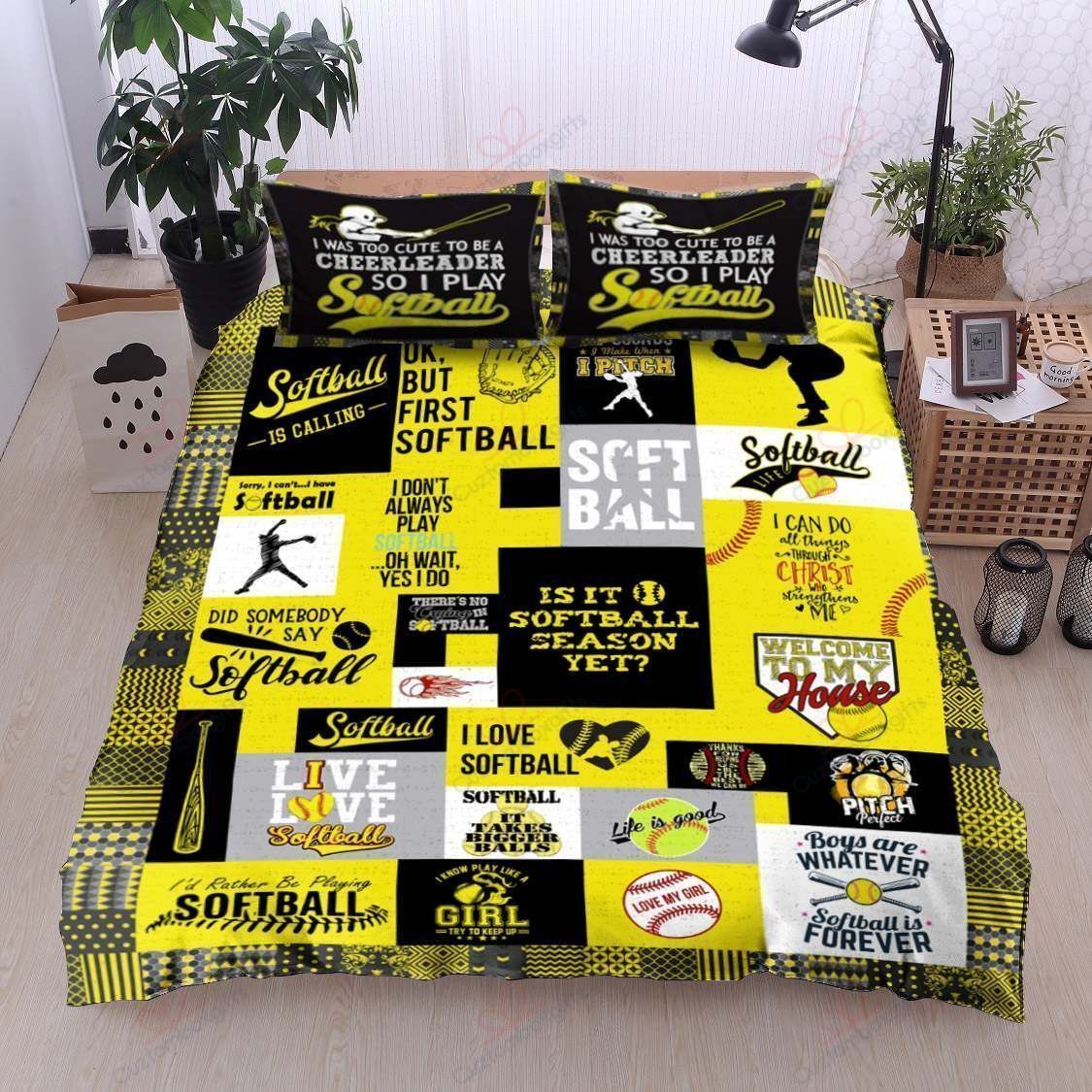 Softball Bedding Set