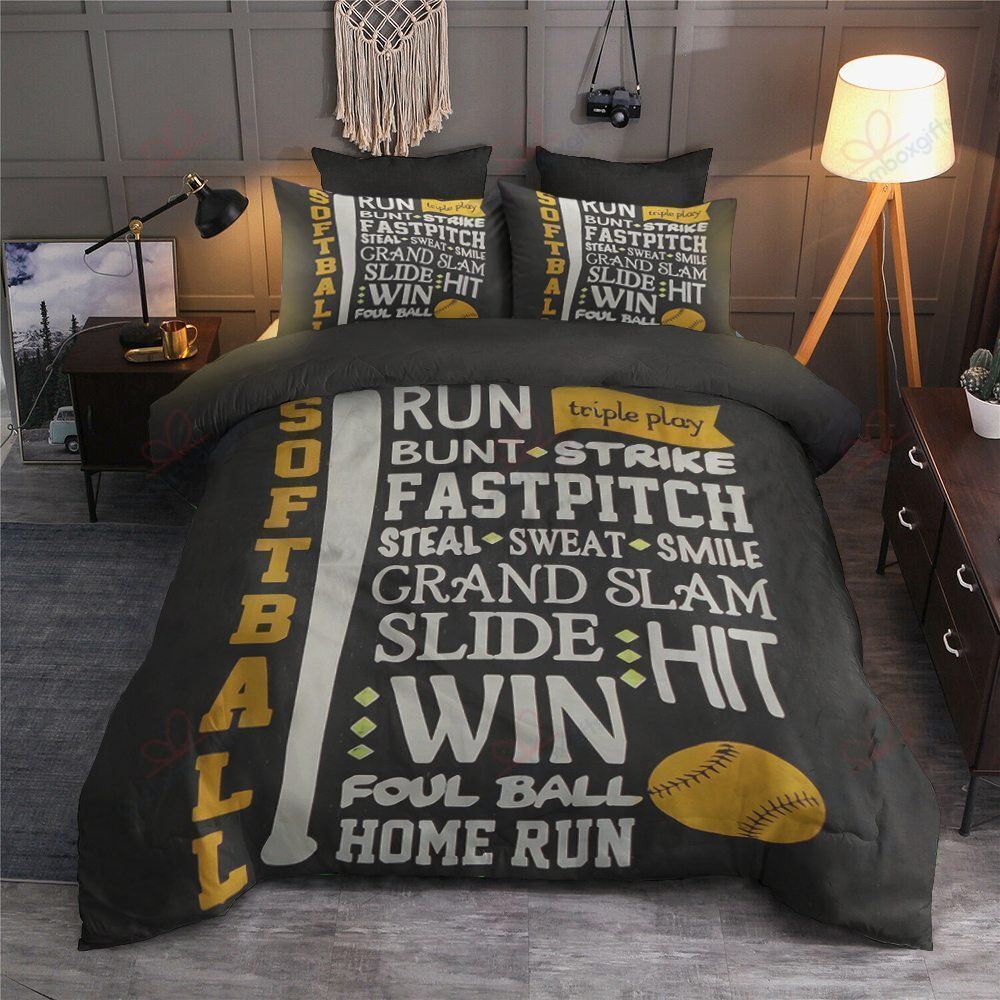 Softball Bedding Set