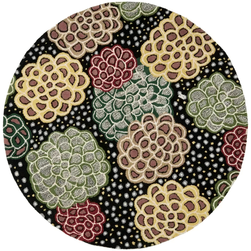 Soho Flower Round Carpet