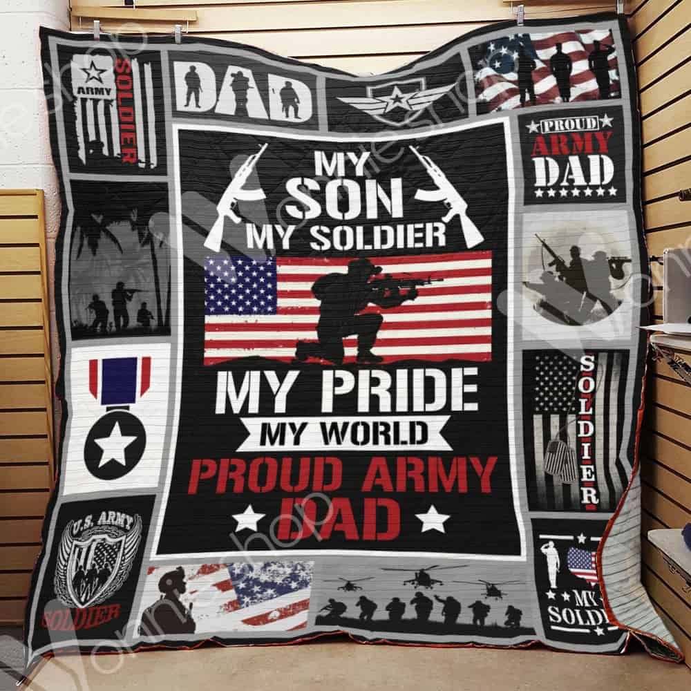 Soilder Dad Quilt Blanket DHC01021401TD