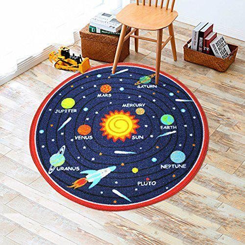 Solar System Round Carpet