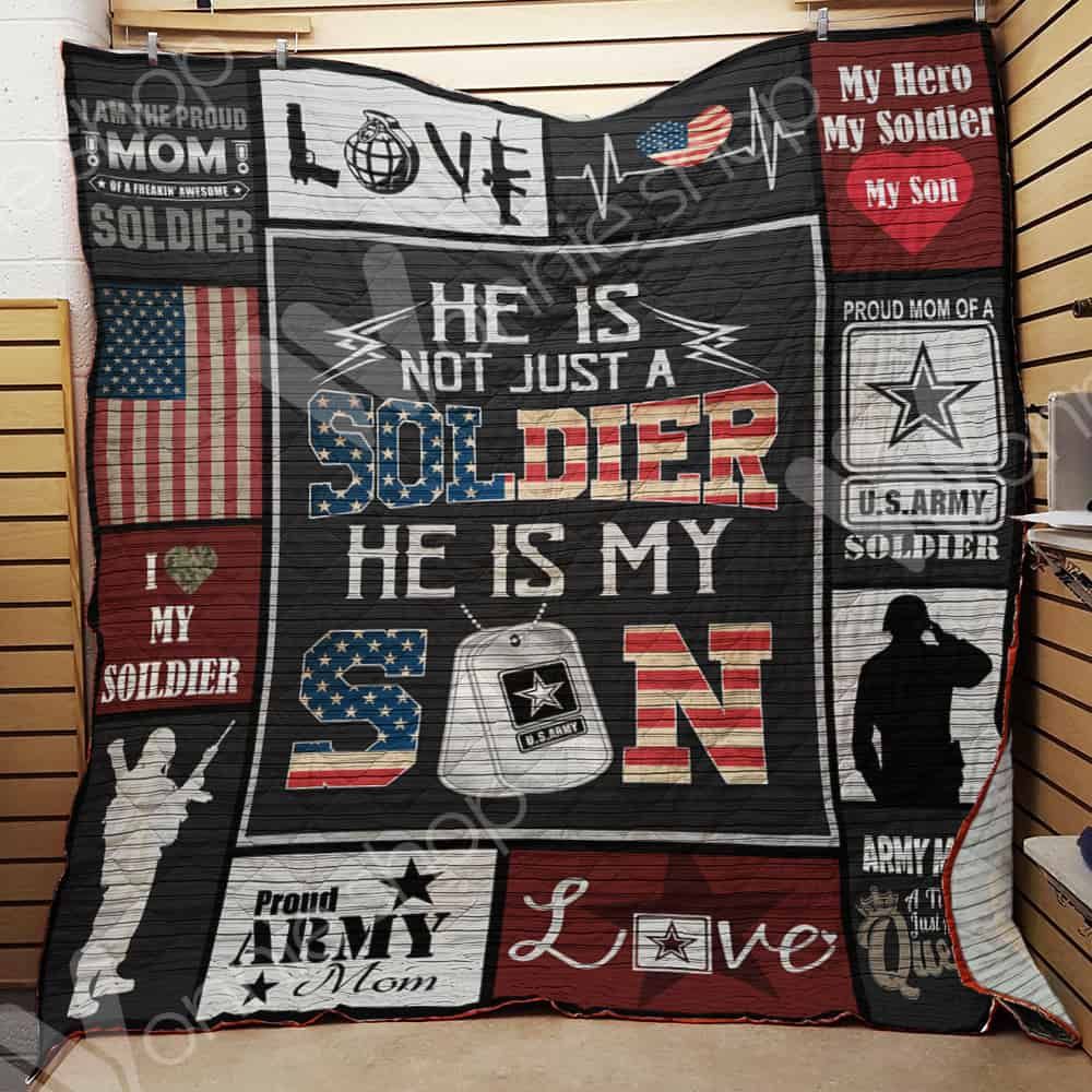 Soldier Mom Quilt Blanket DHC01021405TD