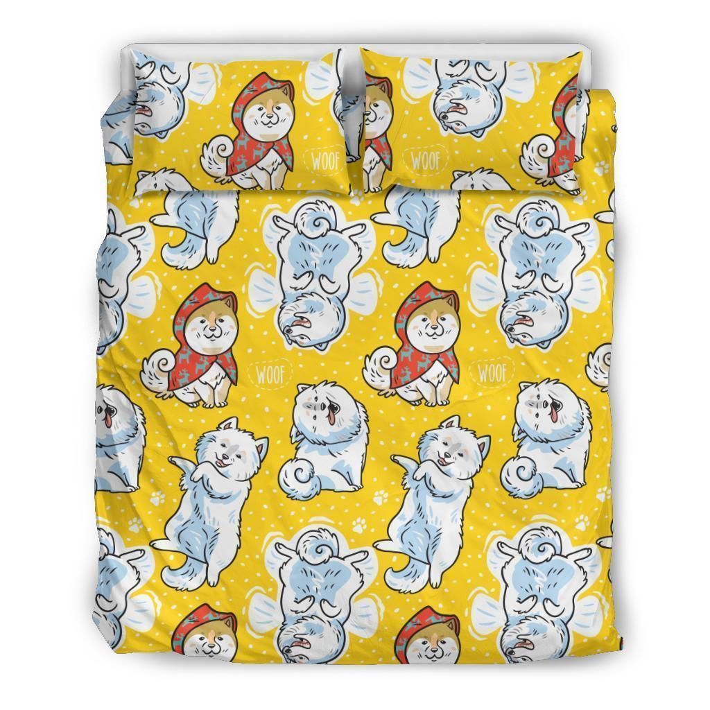 Somoyed Dog Bedding Set