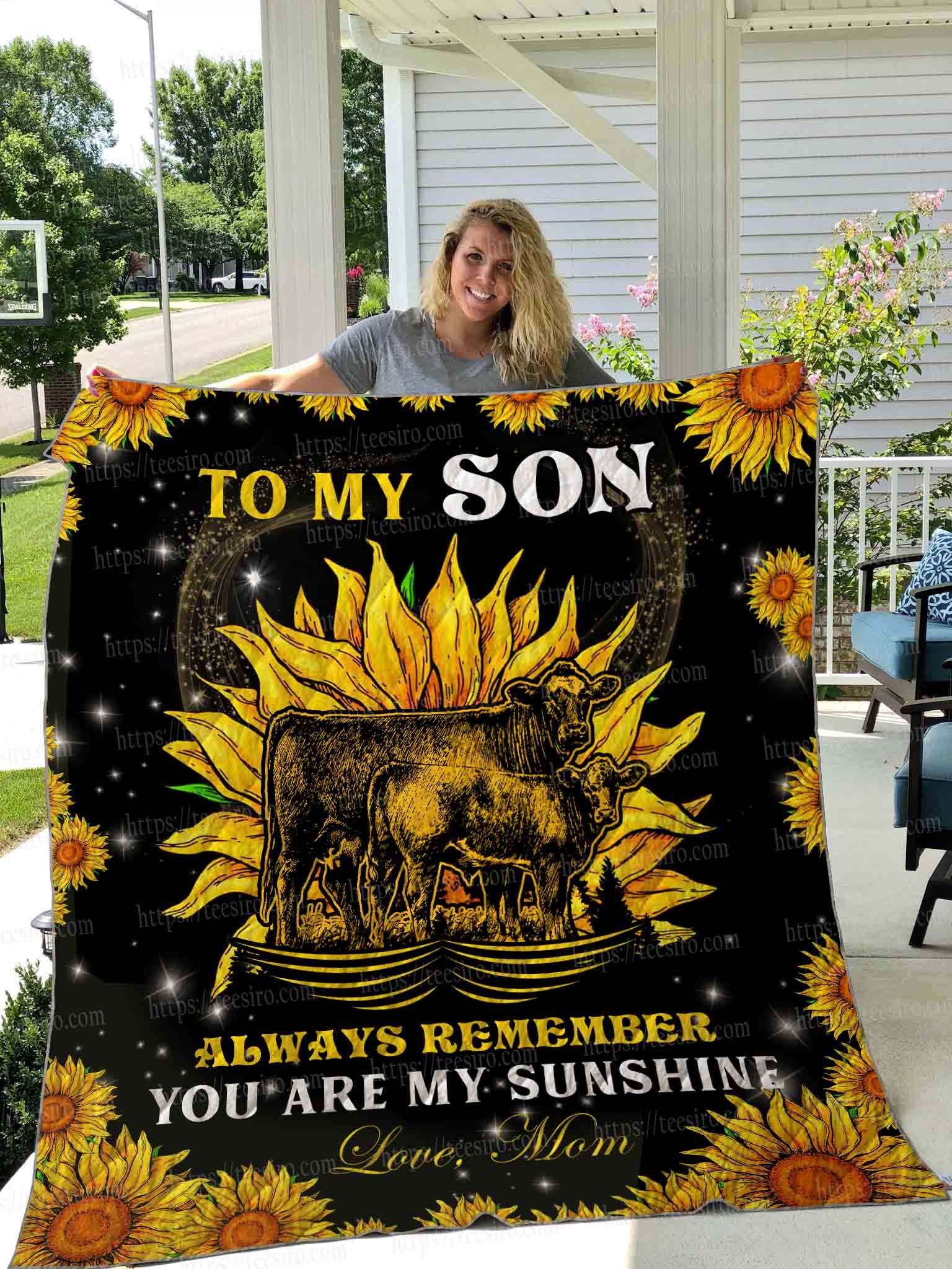Son  Cow Quilt Blanket DHC1501775VT