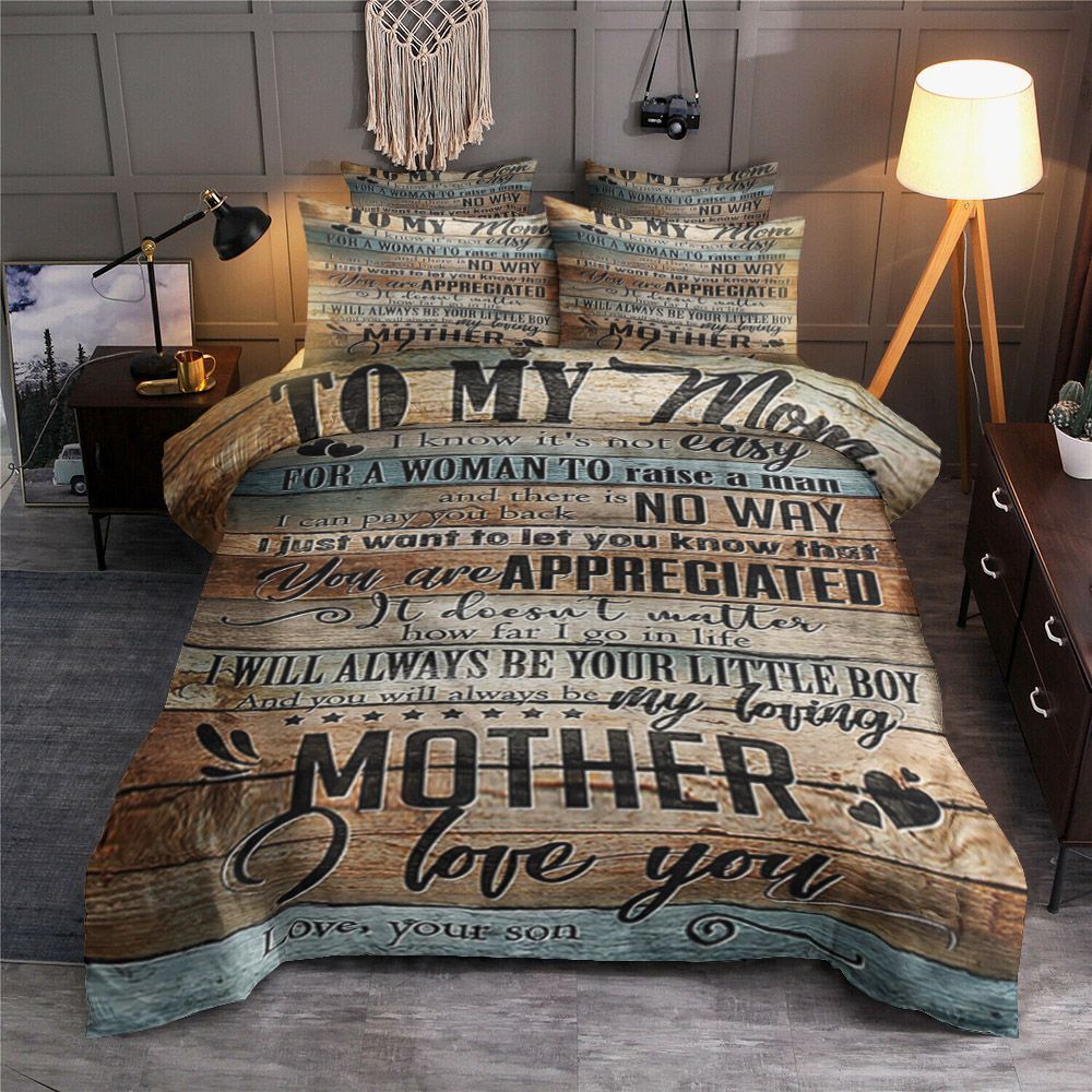 Son To Mom Bedding Set