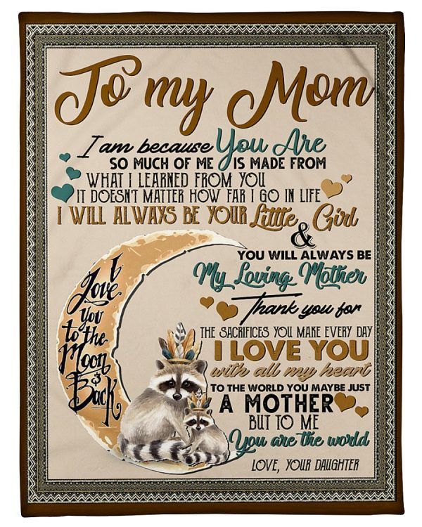 Son To Mom Sherpa Fleece Blanket