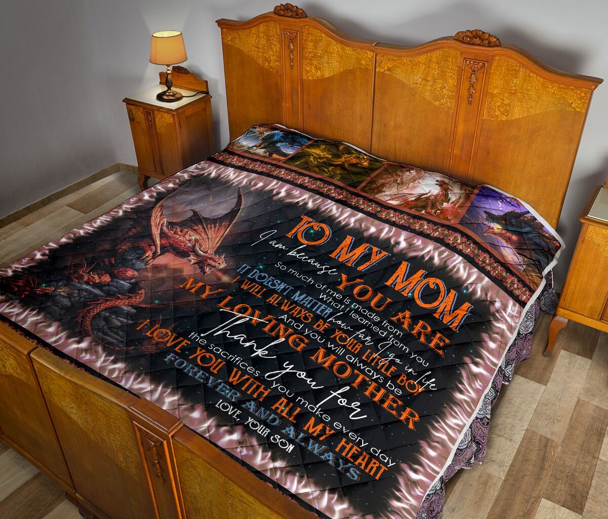 Son To Mom Quilt Blanket DHC02011264DD