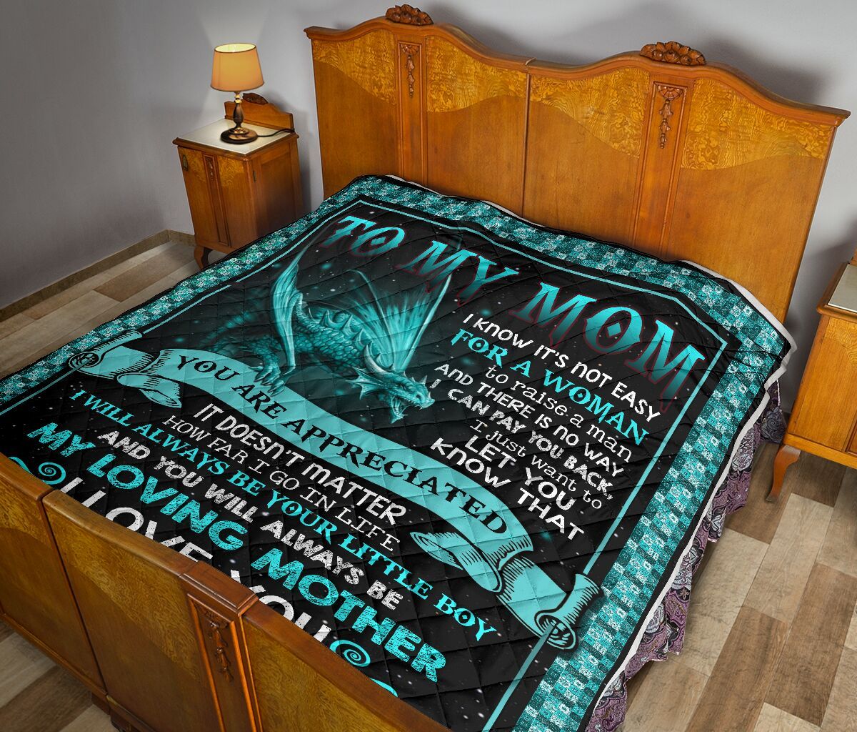 Son To Mom Quilt Blanket DHC02011486DD