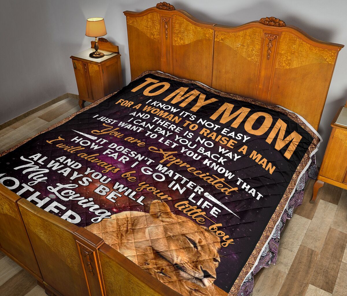 Son To Mom Quilt Blanket DHC02011556DD