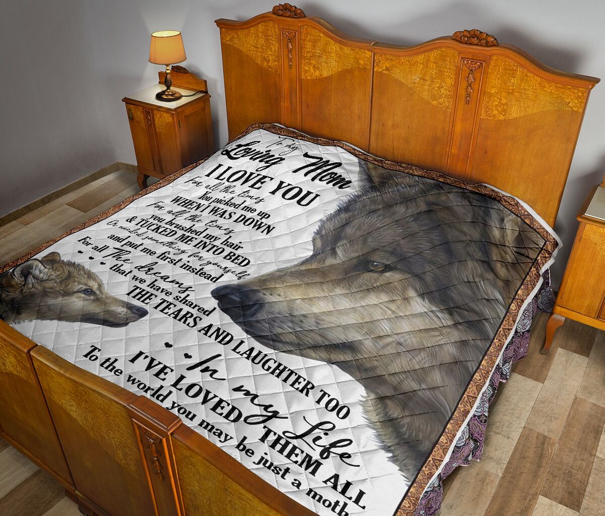 Son To Mom Quilt Blanket DHC02011563DD