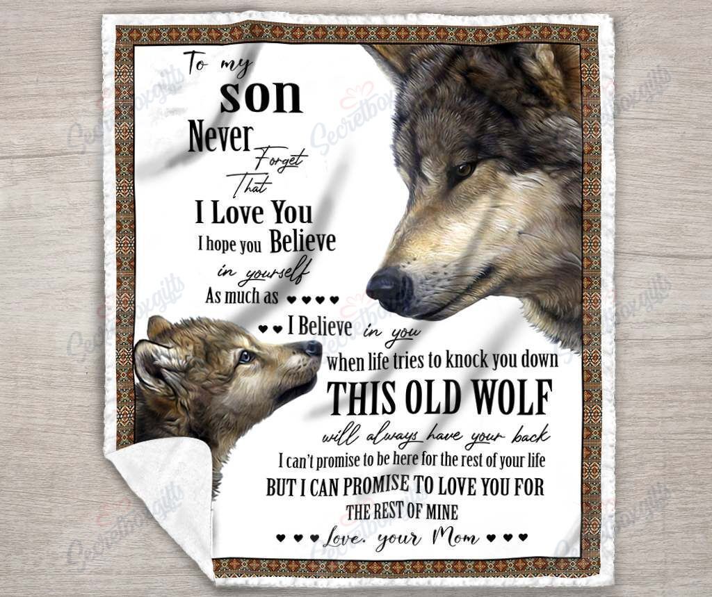 Son To My Son Fleece Blanket