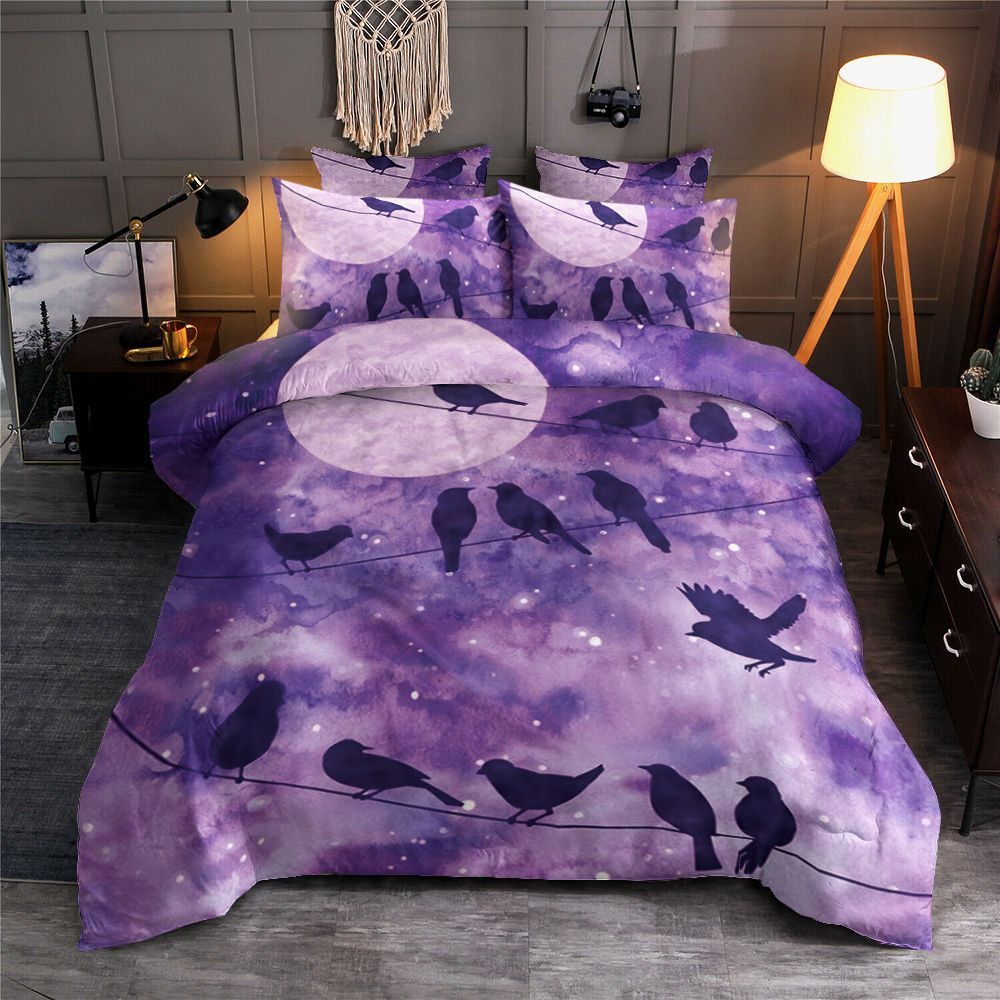 Songbird Moon Bedding Set