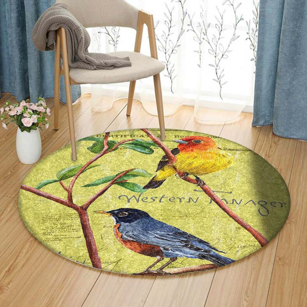 Songbird Round Carpet