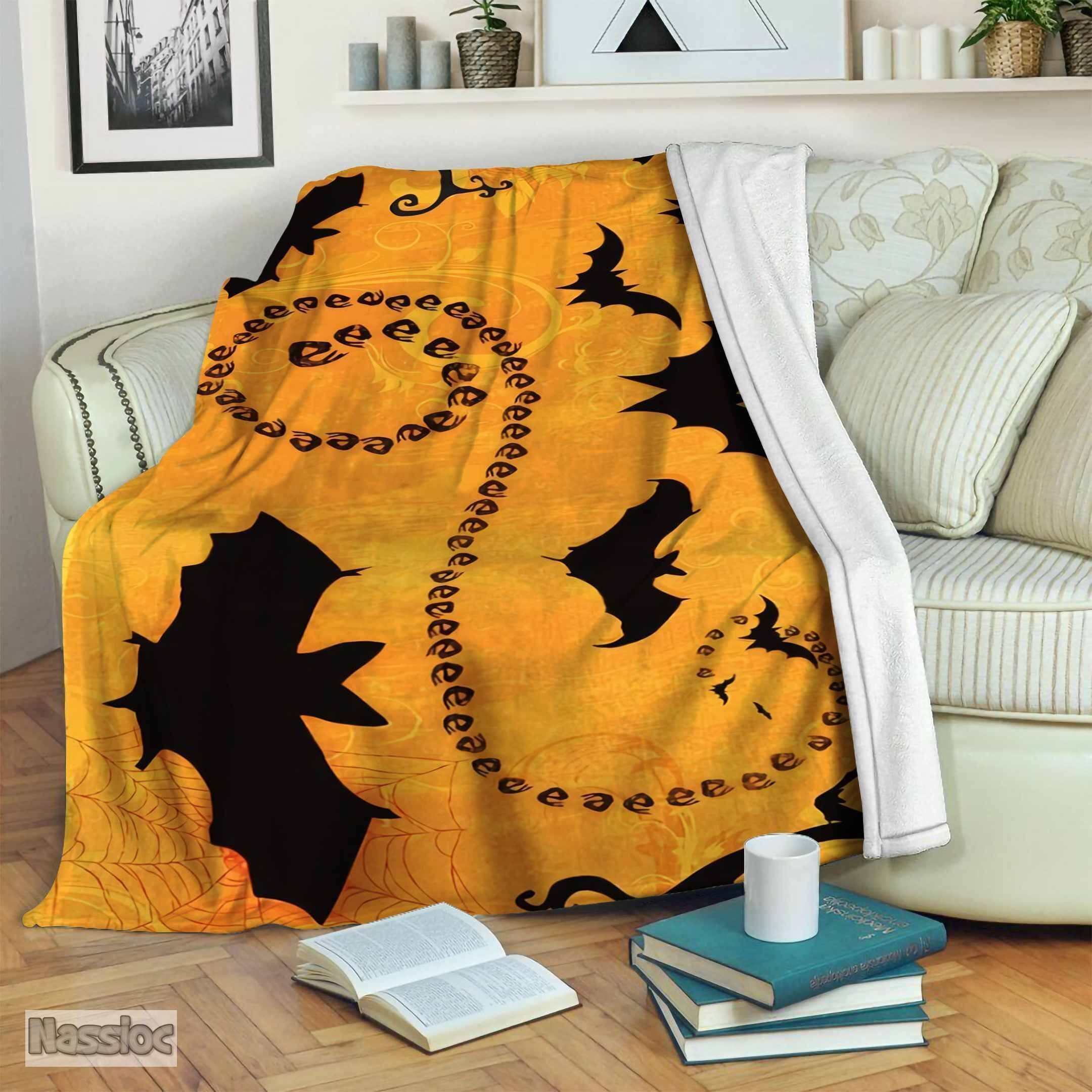 Sounds Like Halloween Fleece Blanket