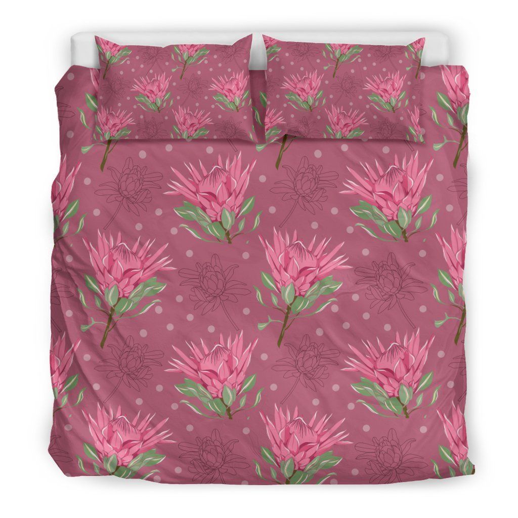 South Africa Protea Flowers Pattern Bedding Set