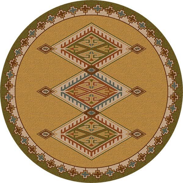 Southwest Heritage Round Carpet