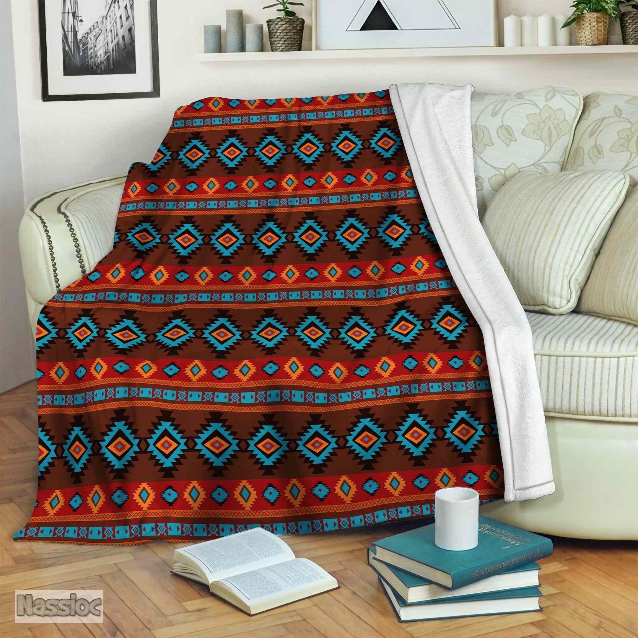 Southwest Horizon Fleece Blanket