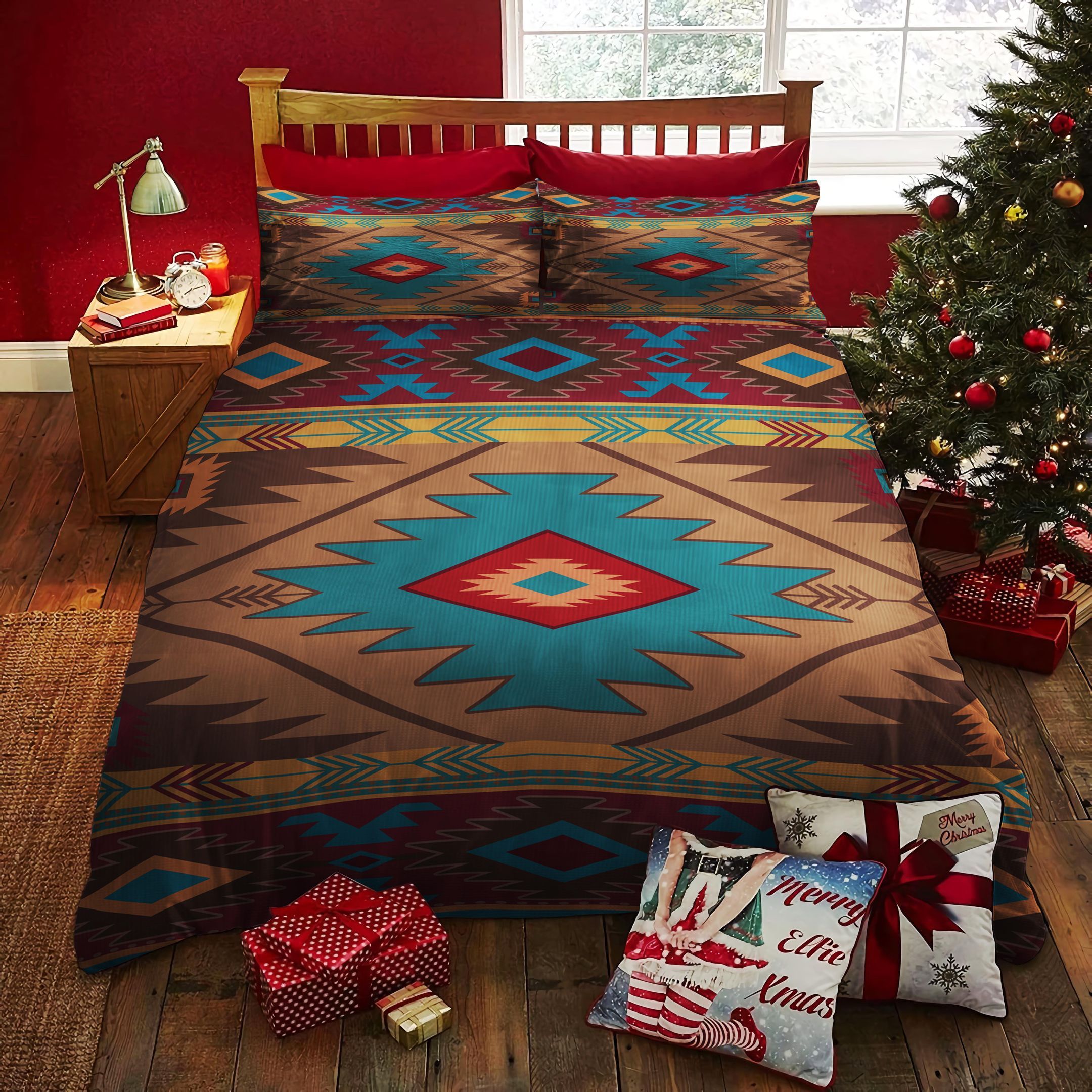 Southwest Symbol Native American Bedding Set