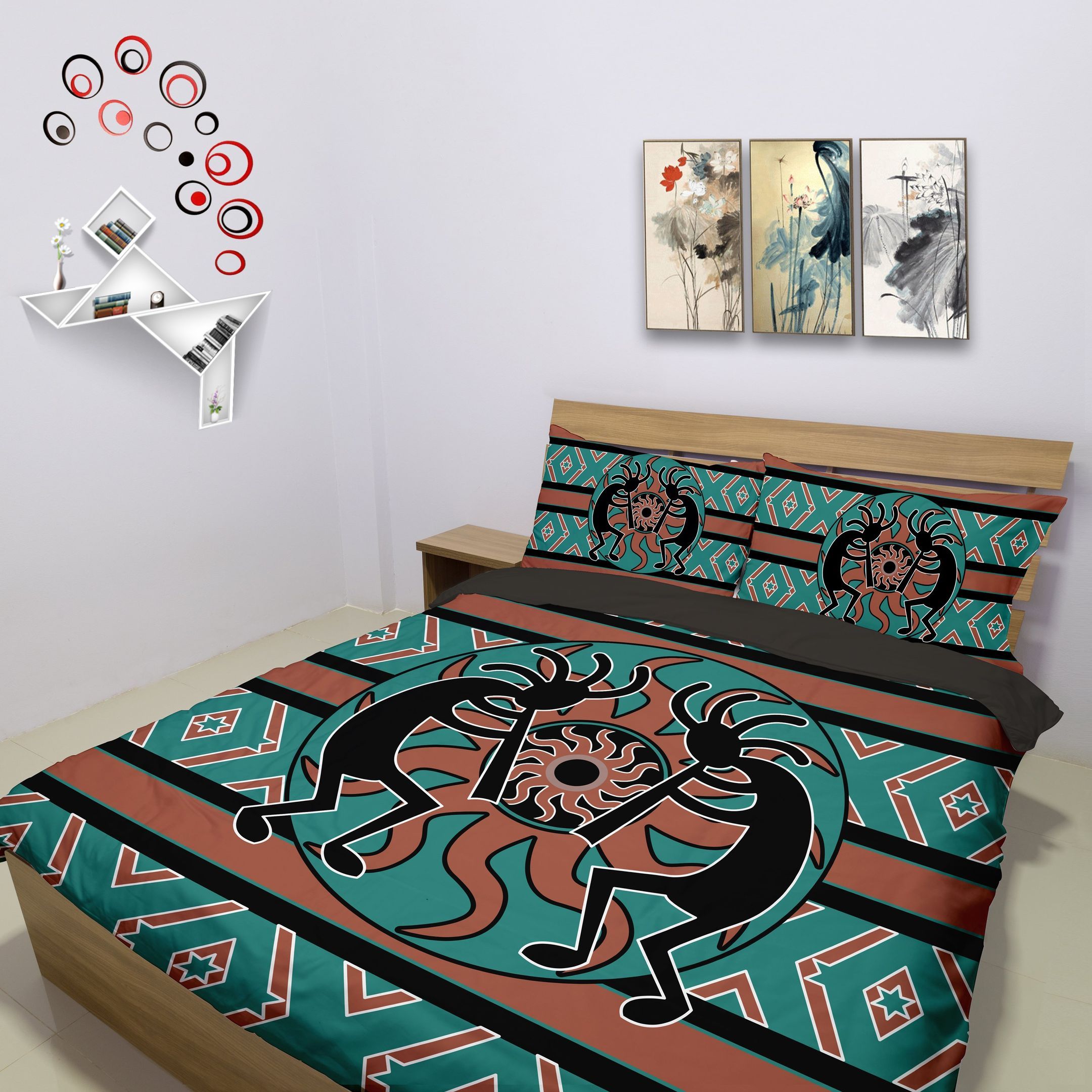 Southwestern Kokopelli Bedding Set