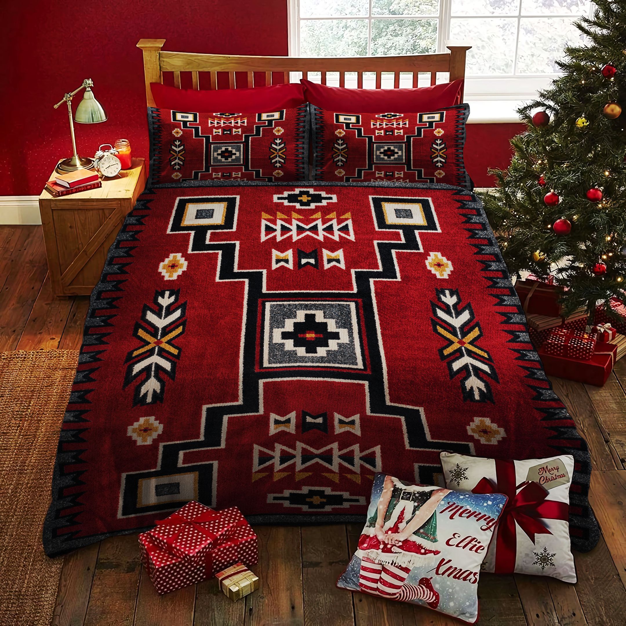 Southwestern Native American Bedding Set
