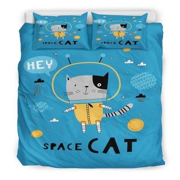 Space Cat Bedding Set