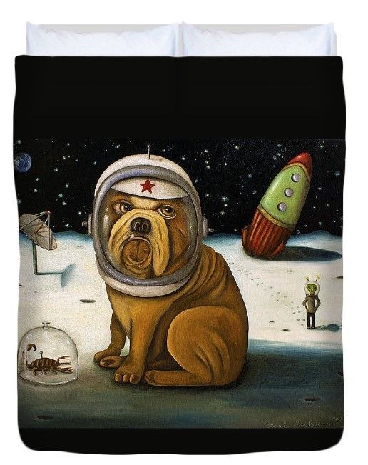Space Crash Dog Bedding Set