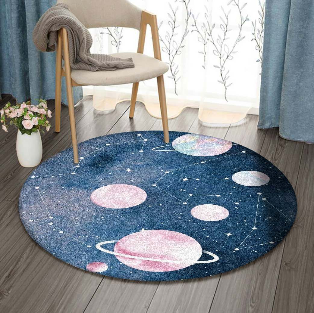 Space Round Carpet