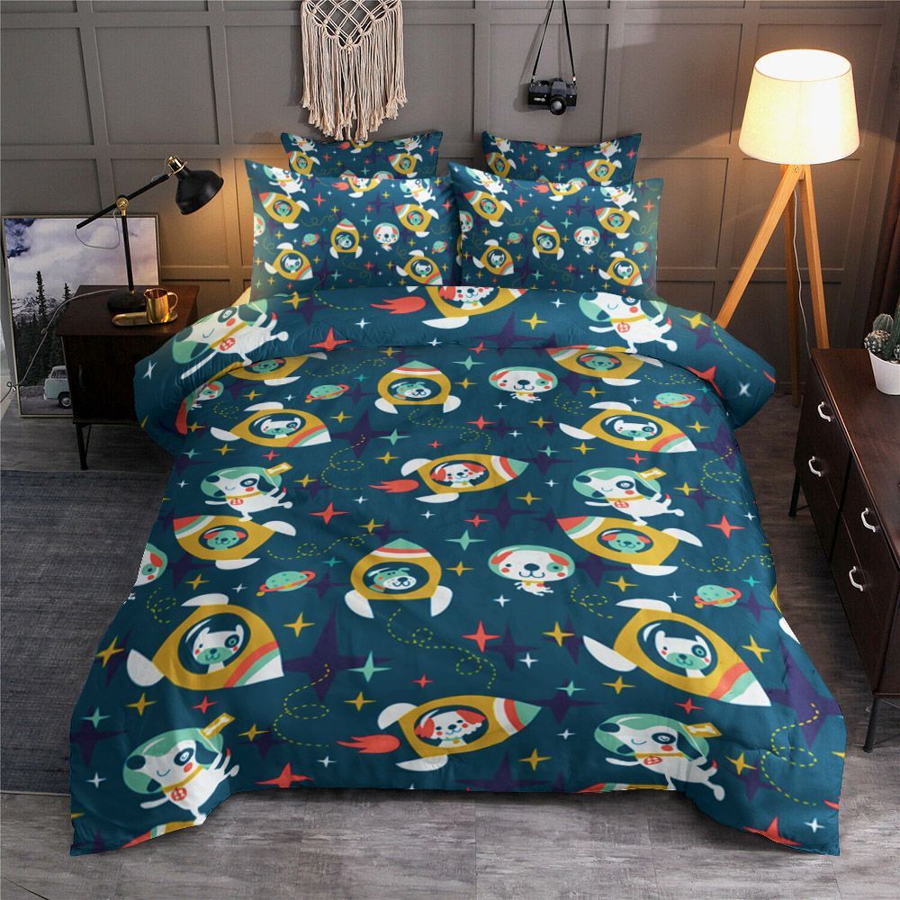 Space Dog Bedding Set