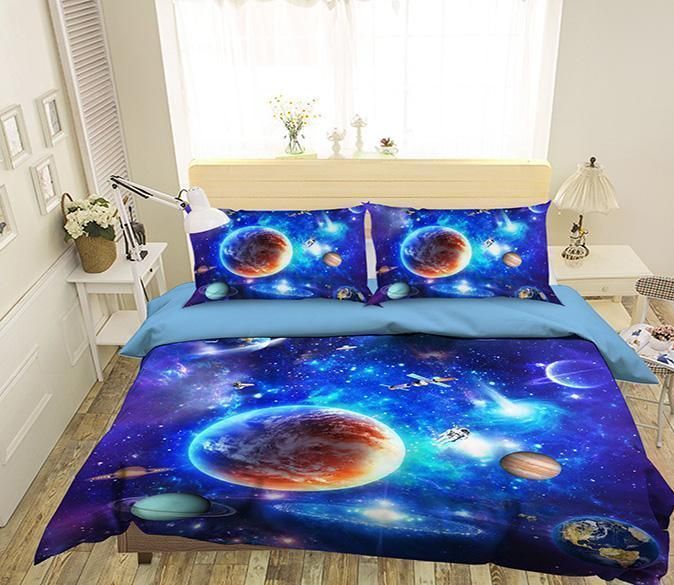 Space Planet Bedding Set