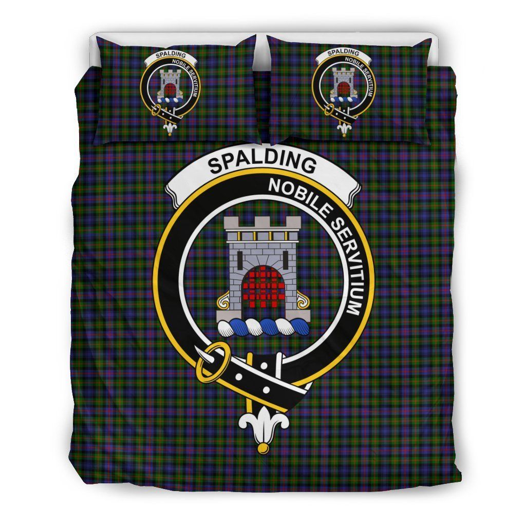 Spalding Murray Of Atholl Clan Badge Tartan Bedding Set