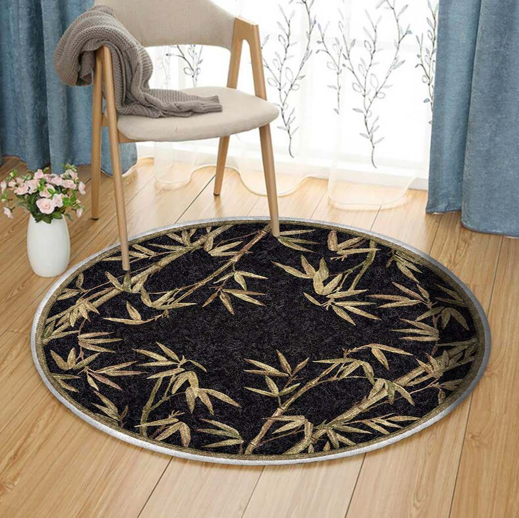 Sparta Bamboo Round Carpet