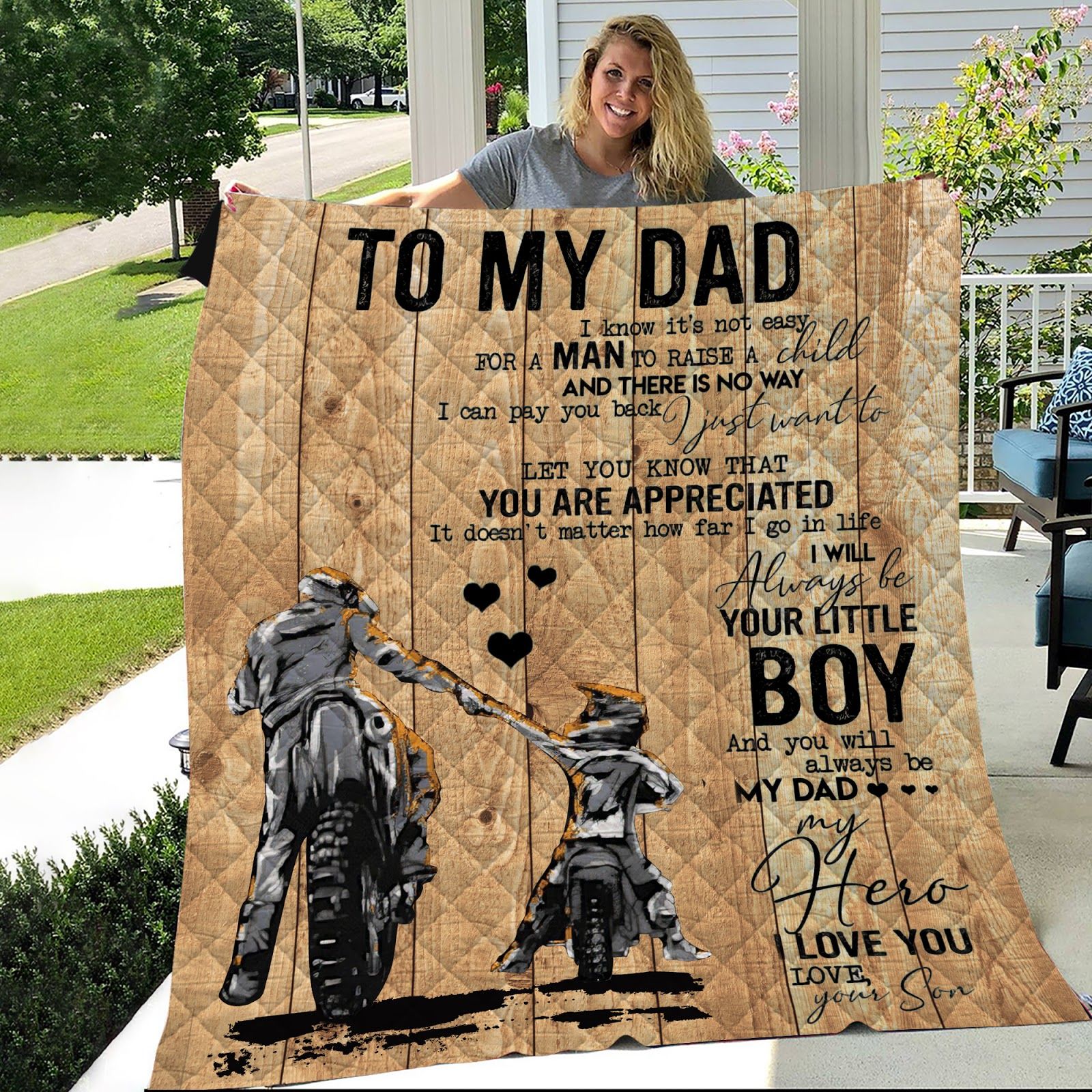 Special Gift For Your Dad Quilt Blanket DHC1402938TD