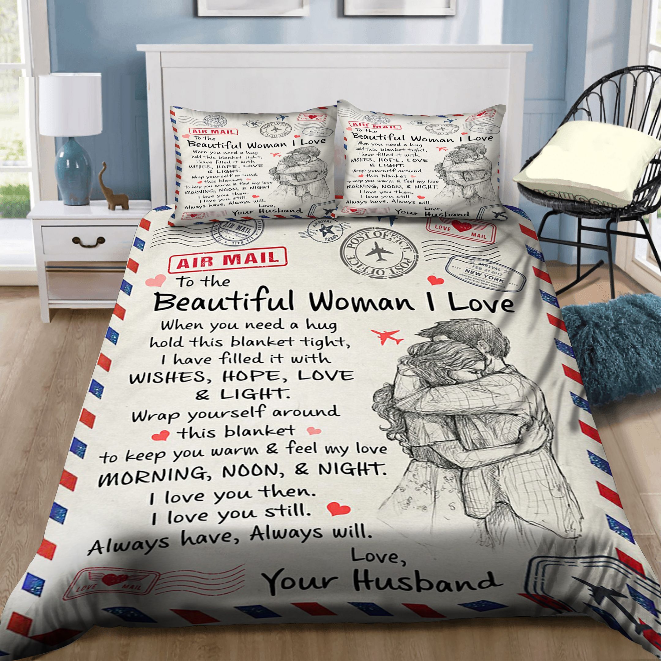 Special Gift For Your Wife Bedding Set