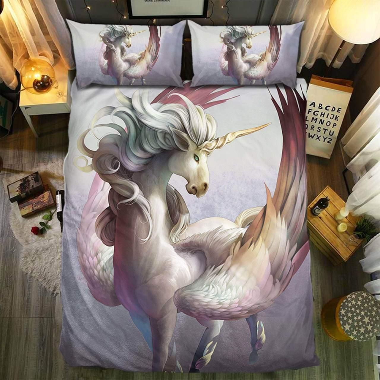 Special Unicorn Wings Bedding Set